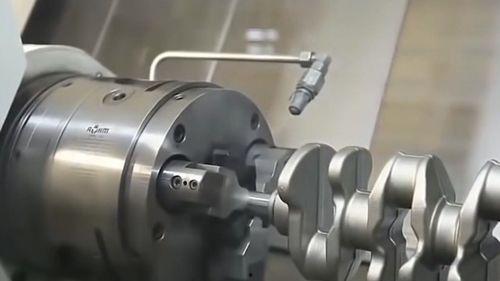 国产曲轴制造全过程视频,从原材料到成品