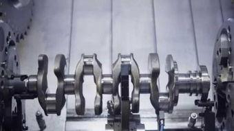 国产曲轴制造全过程视频,从原材料到成品